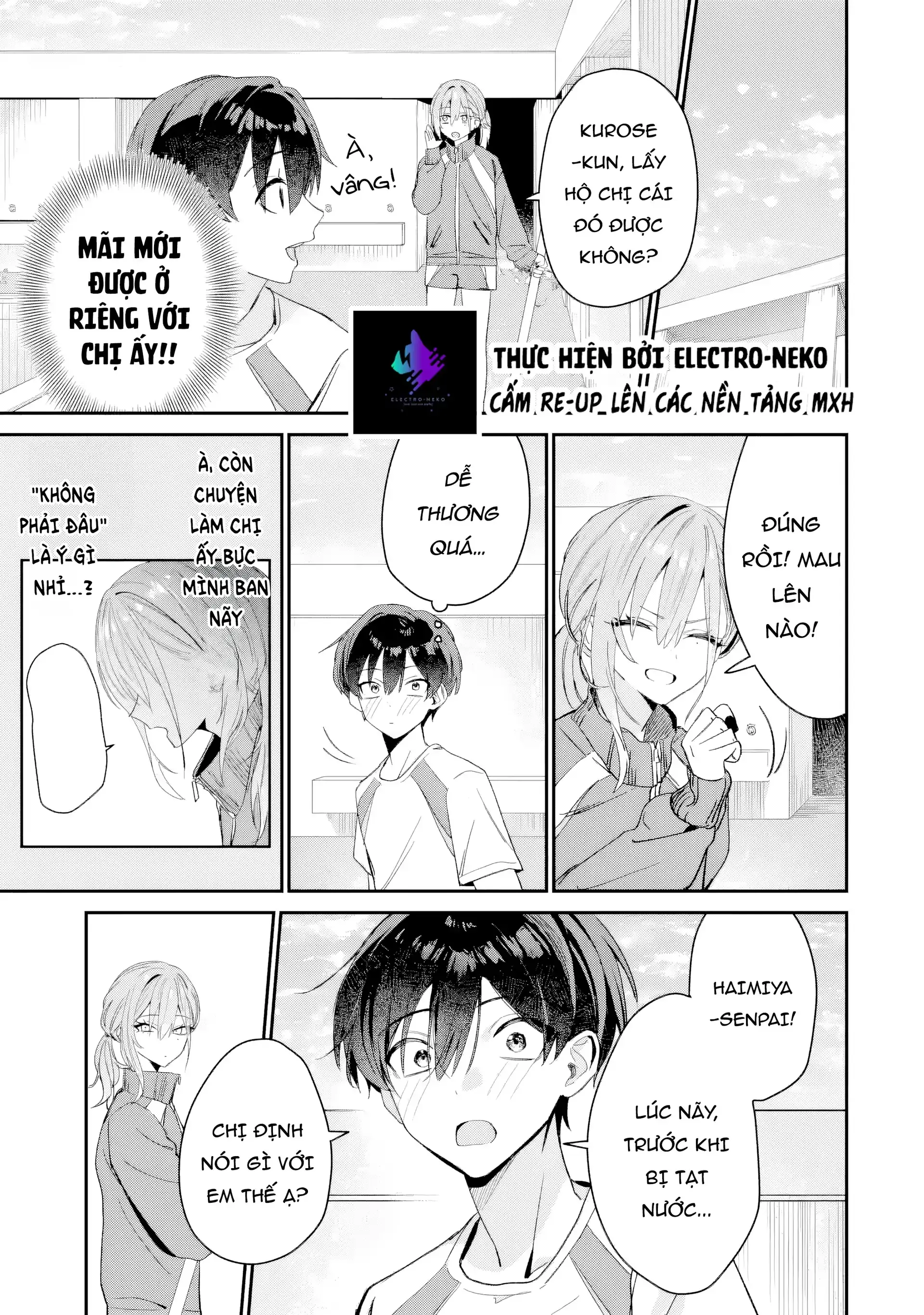 Haimiya-Senpai vừa Đáng sợ lại vừa Đáng yêu! Chapter 5 - Trang 10