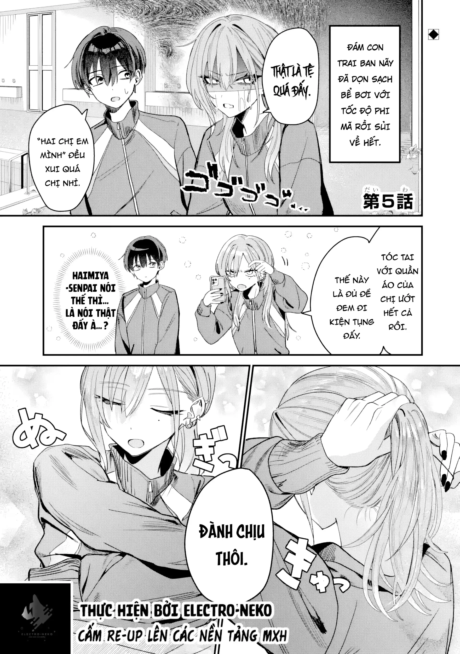 Haimiya-Senpai vừa Đáng sợ lại vừa Đáng yêu! Chapter 5 - Trang 6