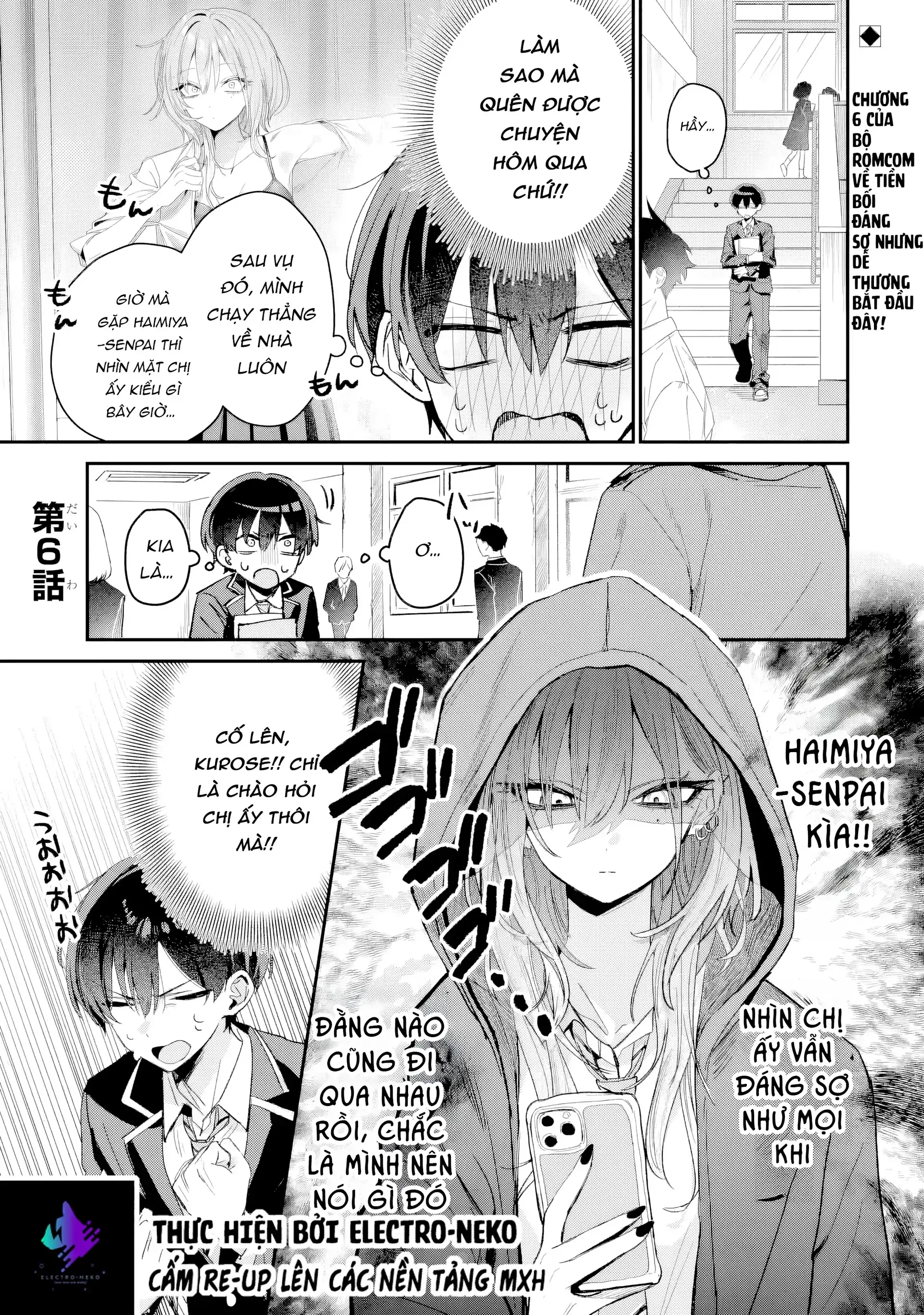 Haimiya-Senpai vừa Đáng sợ lại vừa Đáng yêu! Chapter 6 - Trang 6