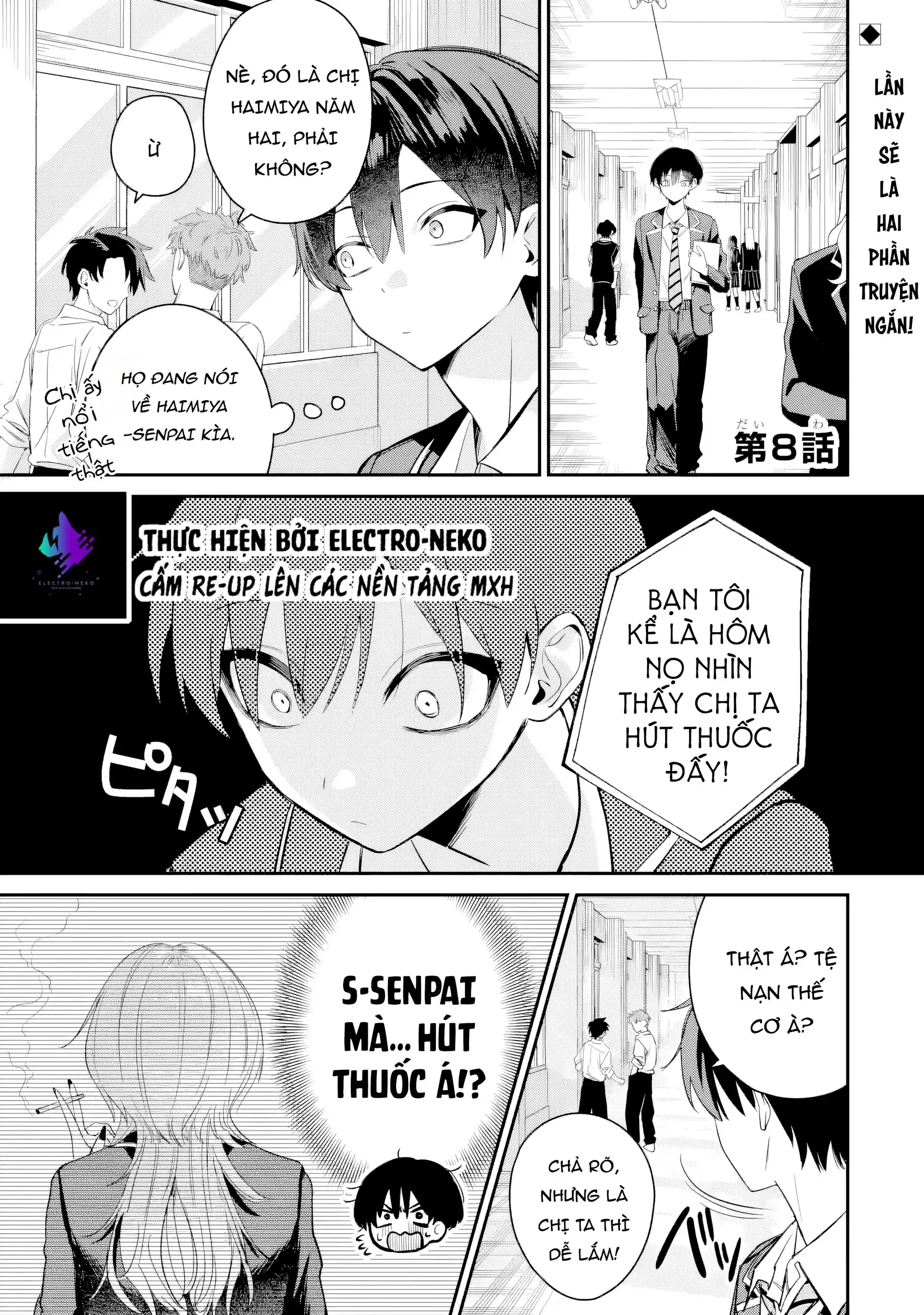 Haimiya-Senpai vừa Đáng sợ lại vừa Đáng yêu! Chapter 8 - Trang 6
