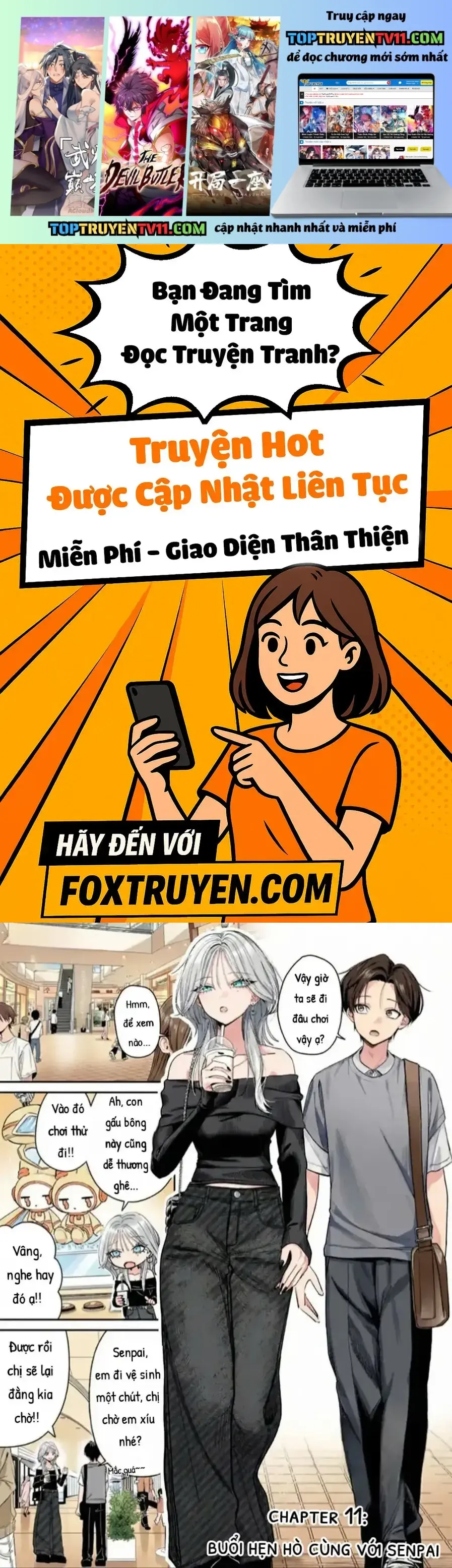 Haimiya-Senpai Wa Kowakute Kawaii Chapter 11 - Trang 3