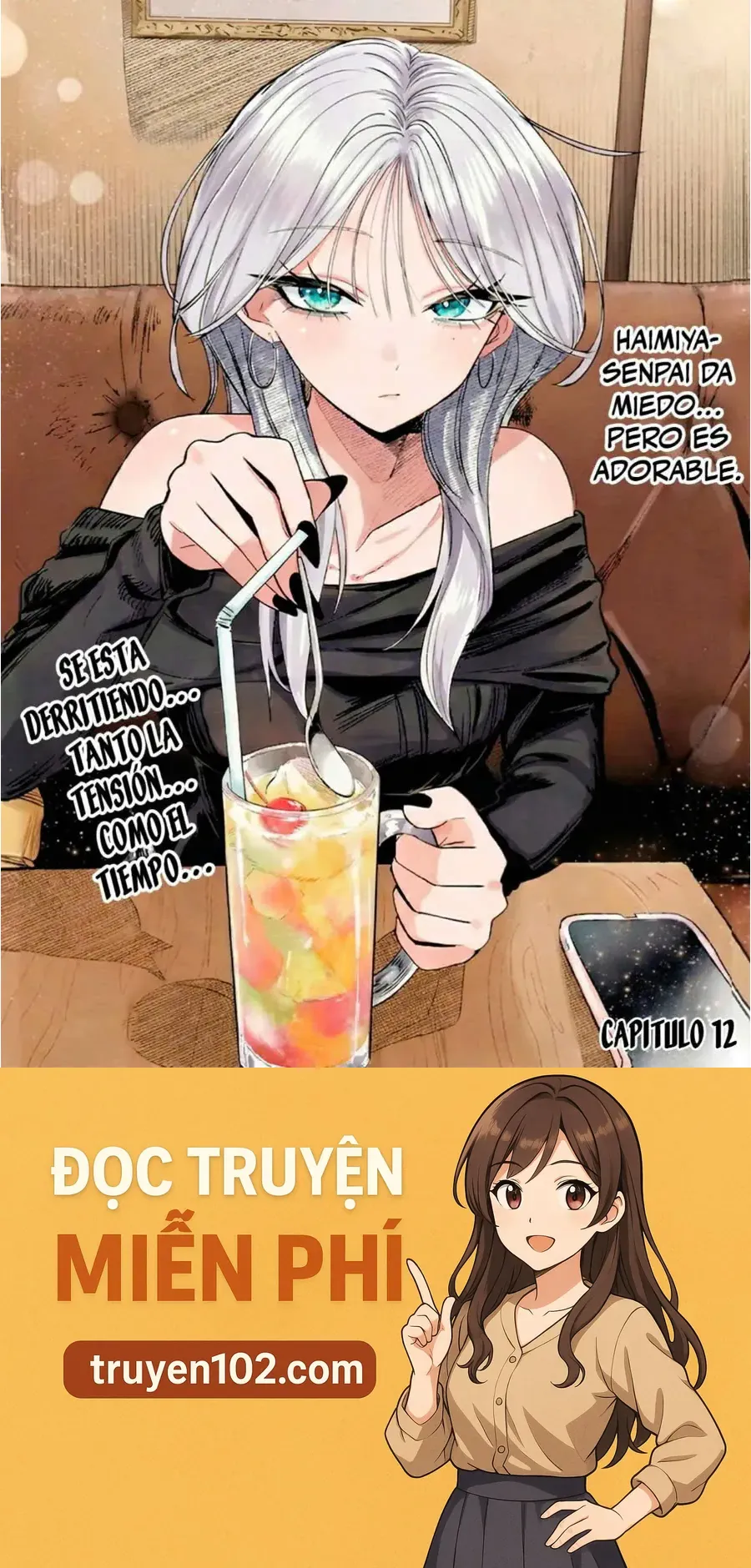 Haimiya-Senpai Wa Kowakute Kawaii Chapter 12.1 - Trang 6