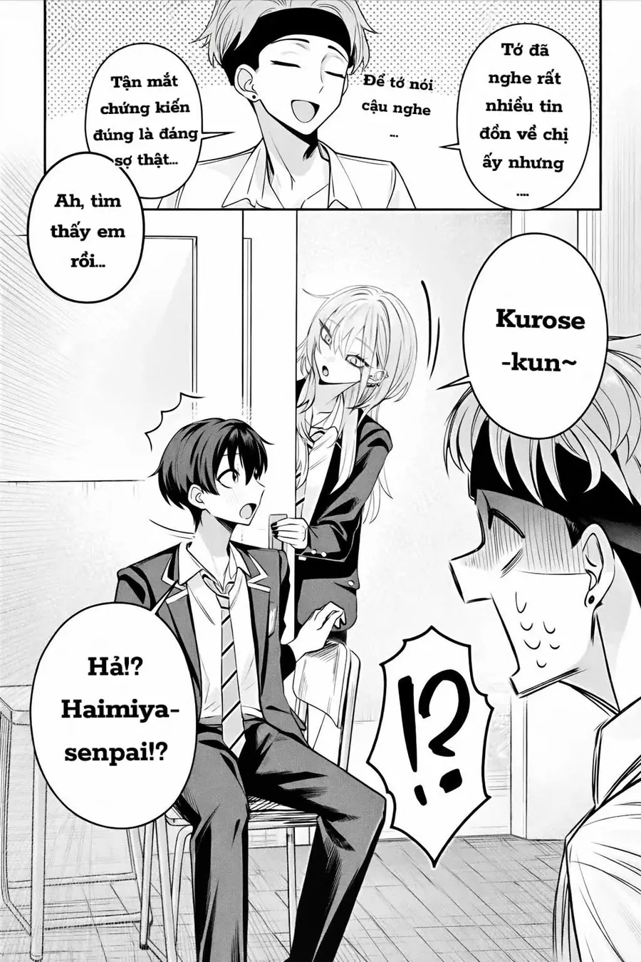 Haimiya-Senpai Wa Kowakute Kawaii Chapter 15 - Trang 12