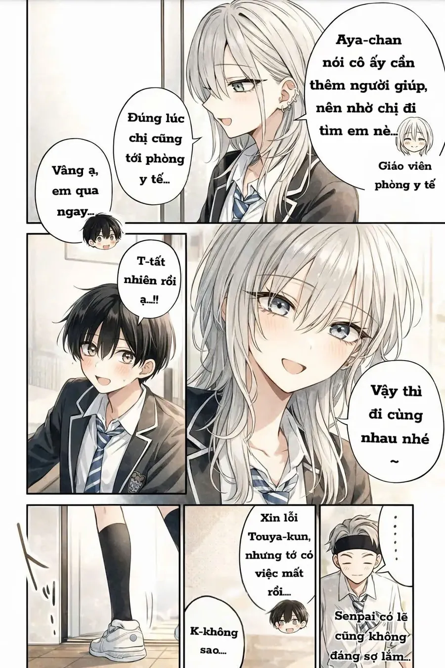 Haimiya-Senpai Wa Kowakute Kawaii Chapter 15 - Trang 13