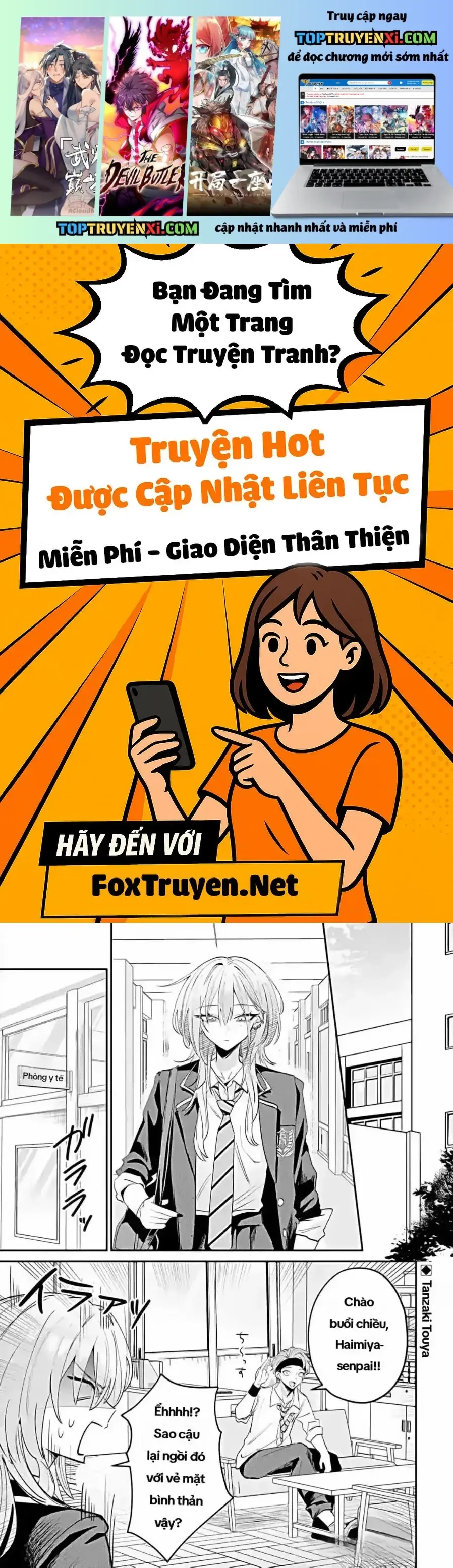 Haimiya-Senpai Wa Kowakute Kawaii Chapter 17 - Trang 3