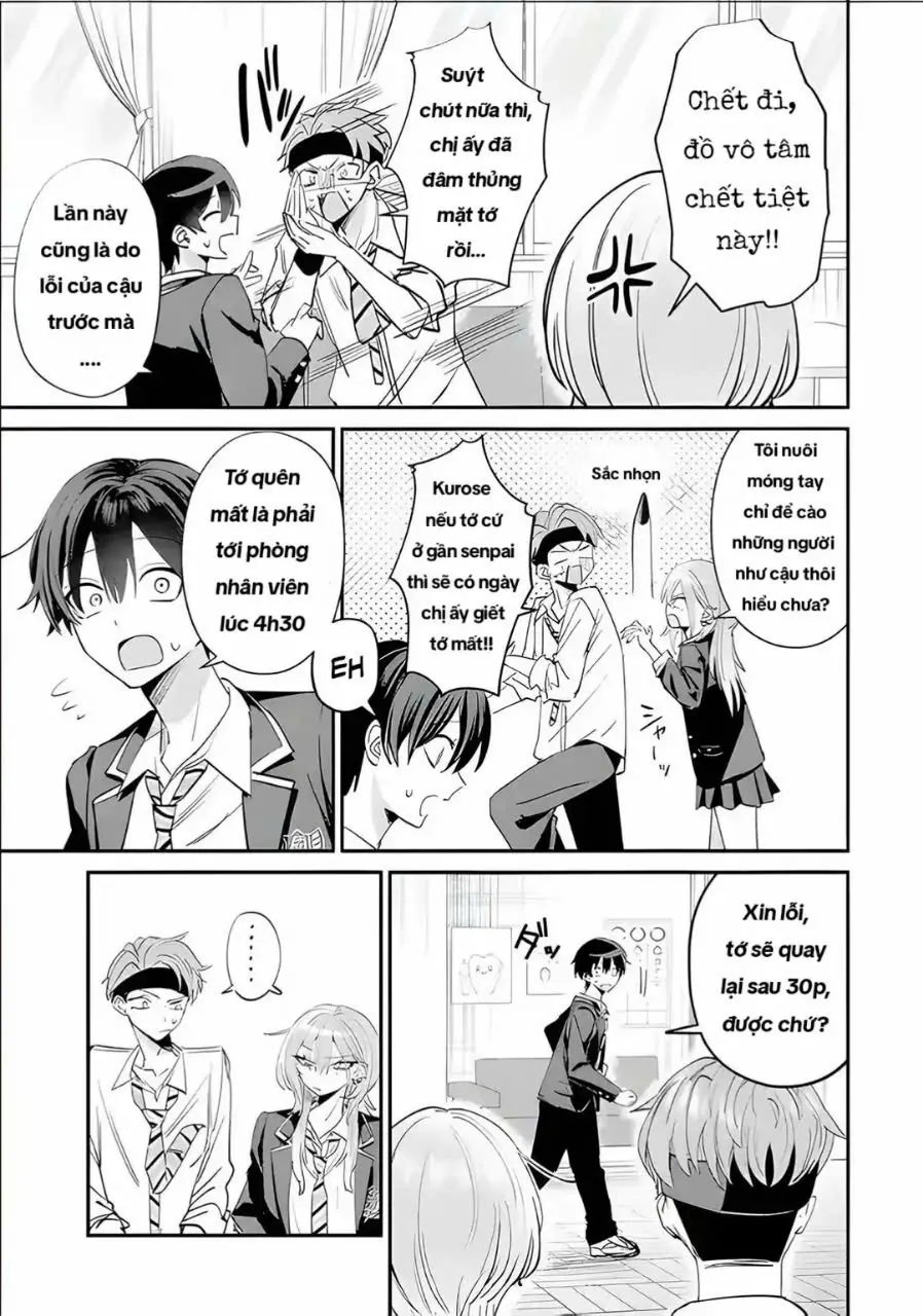 Haimiya-Senpai Wa Kowakute Kawaii Chapter 17 - Trang 7