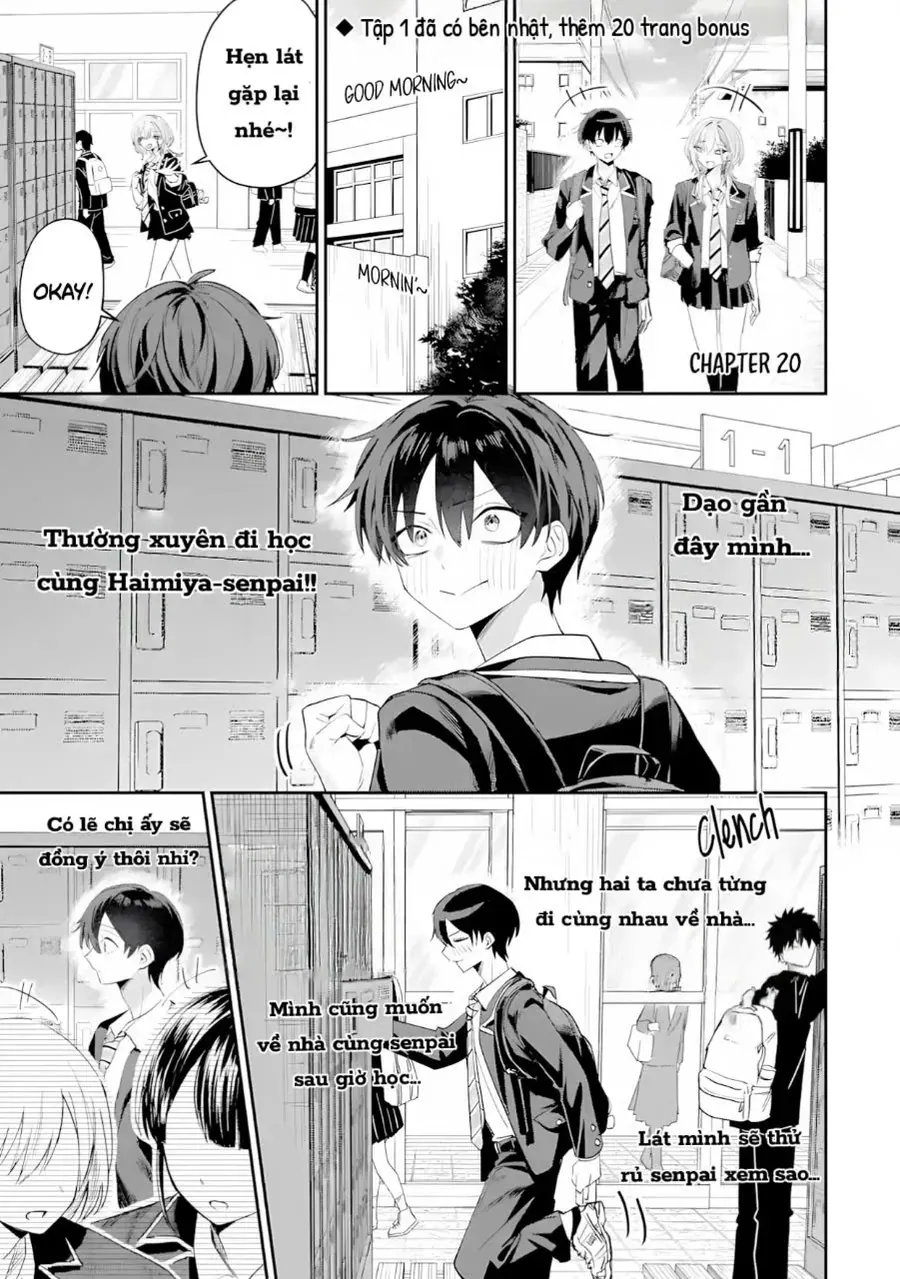 Haimiya-Senpai Wa Kowakute Kawaii Chapter 20.1 - Trang 4