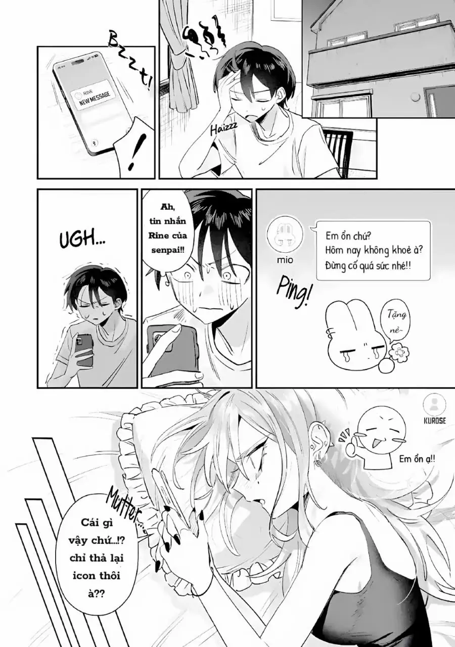 Haimiya-Senpai Wa Kowakute Kawaii Chapter 20.2 - Trang 6