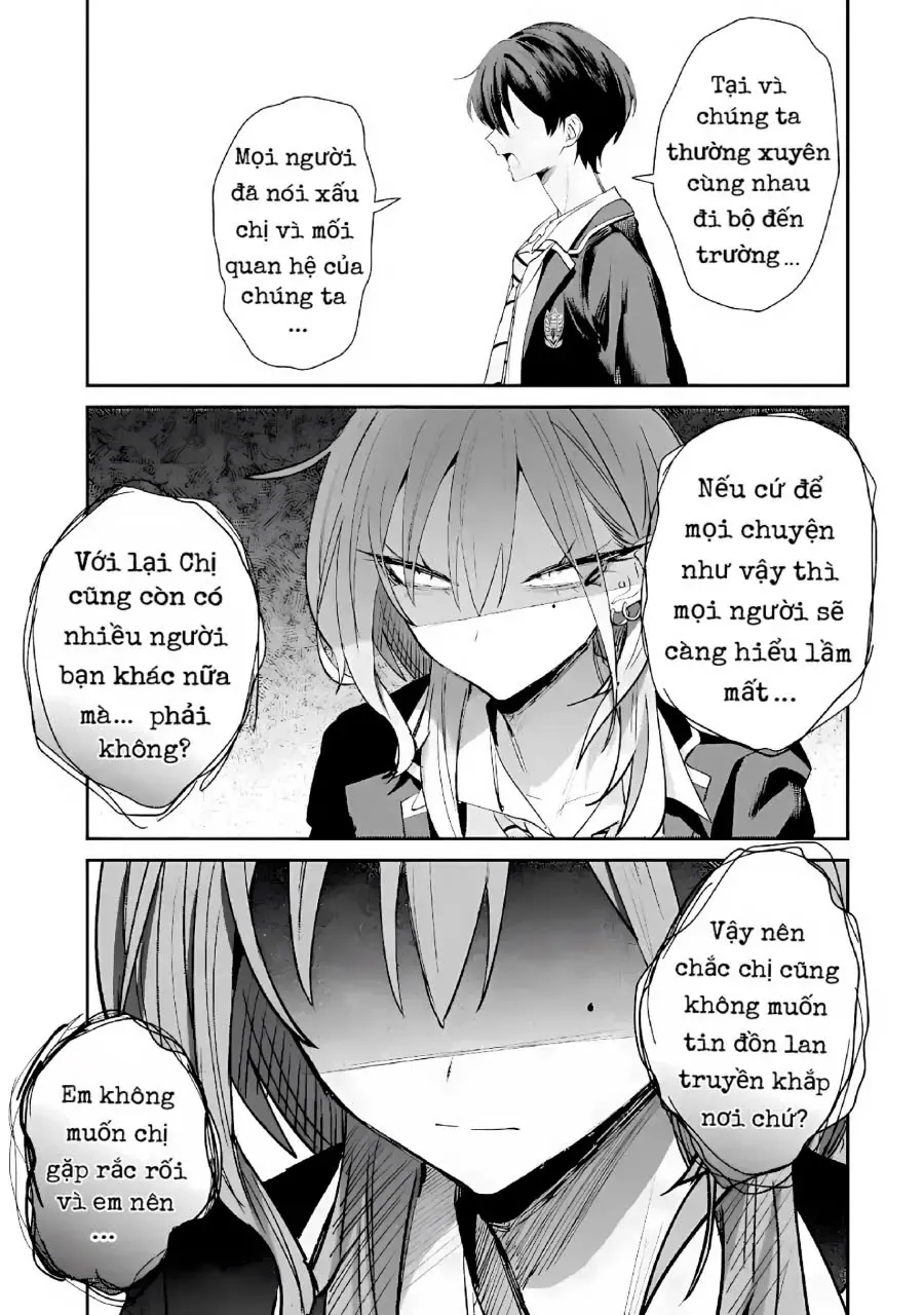 Haimiya-Senpai Wa Kowakute Kawaii Chapter 21.1 - Trang 6