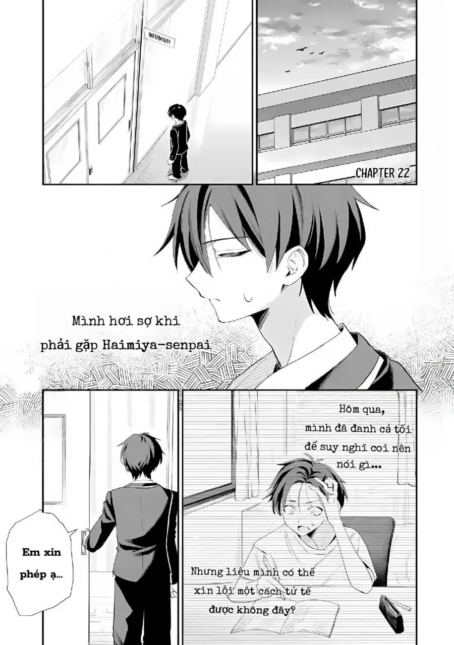 Haimiya-Senpai Wa Kowakute Kawaii Chapter 22.1 - Trang 4