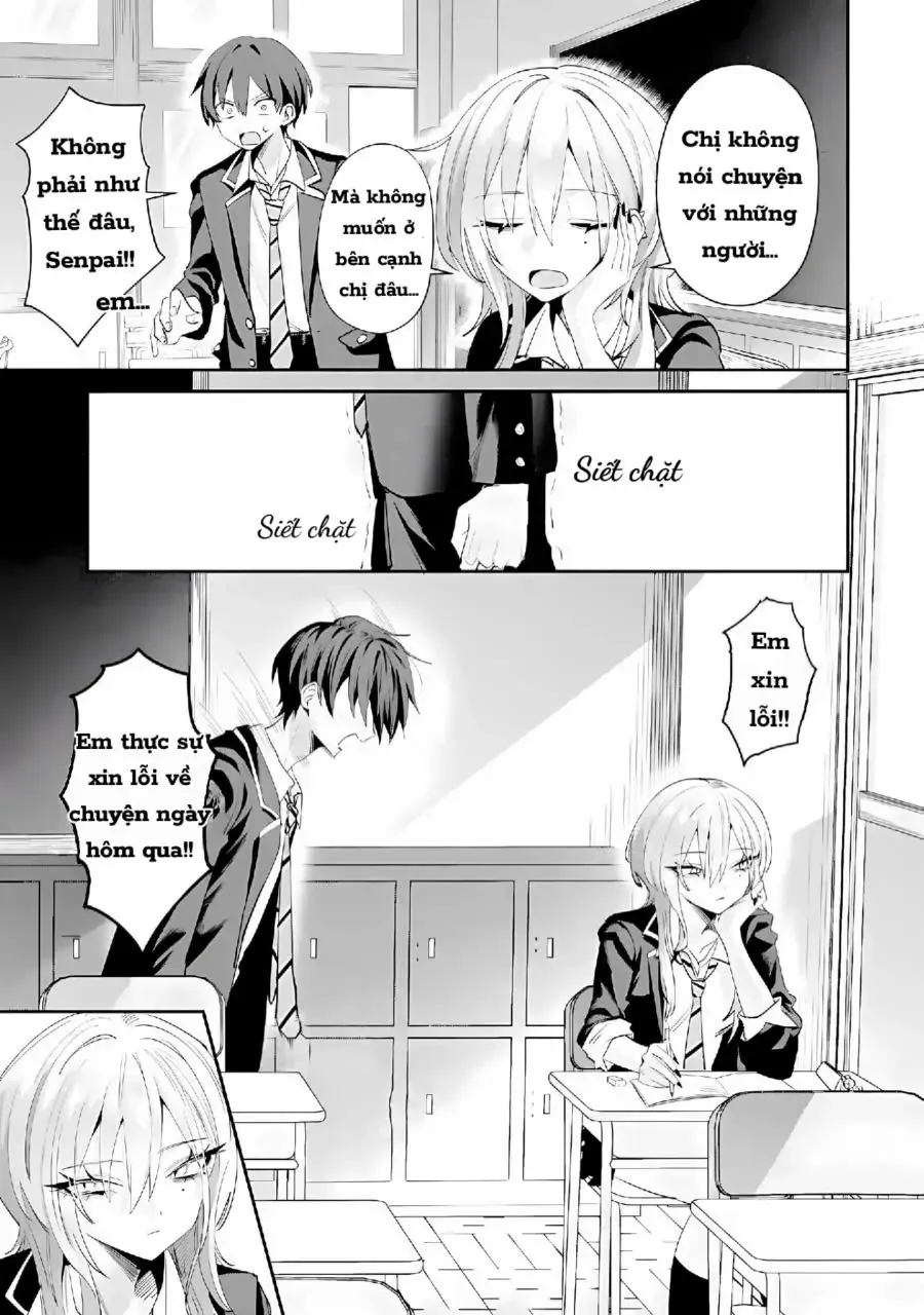 Haimiya-Senpai Wa Kowakute Kawaii Chapter 22.1 - Trang 8