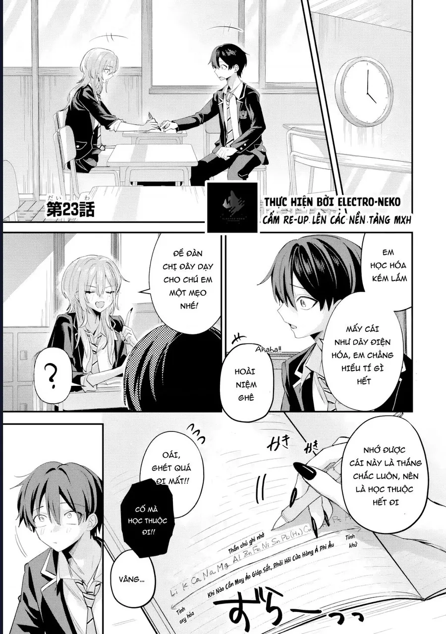 Haimiya-Senpai Wa Kowakute Kawaii Chapter 23 - Trang 7