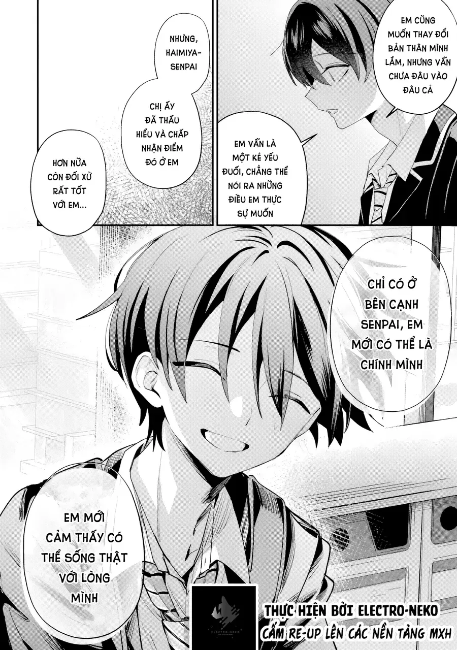 Haimiya-Senpai Wa Kowakute Kawaii Chapter 25 - Trang 17