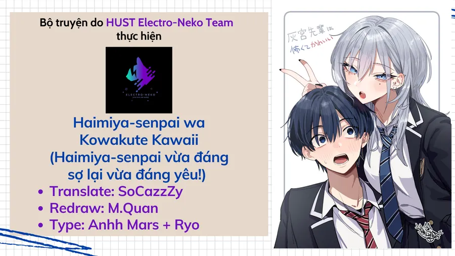 Haimiya-Senpai Wa Kowakute Kawaii Chapter 25 - Trang 4