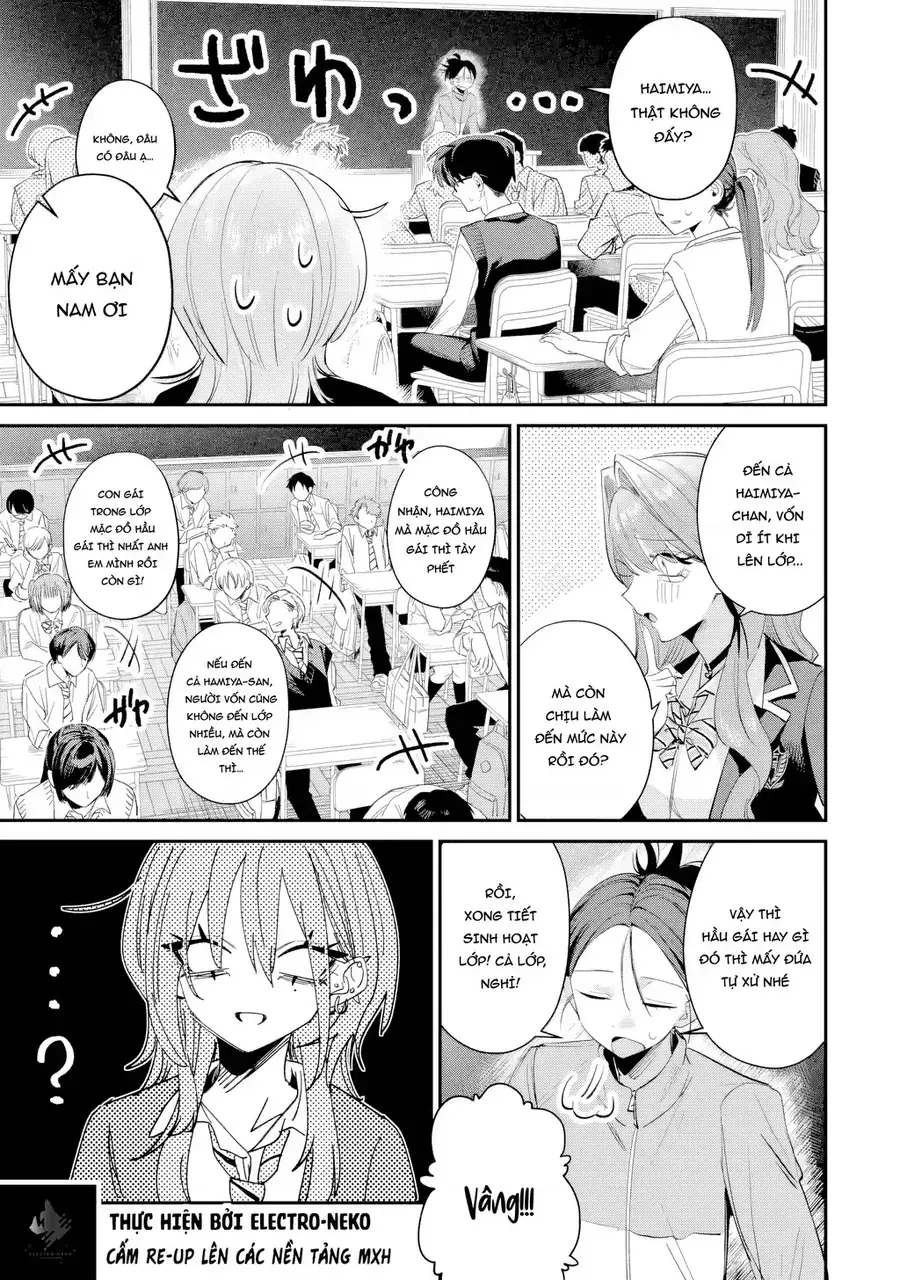 Haimiya-Senpai Wa Kowakute Kawaii Chapter 27 - Trang 11