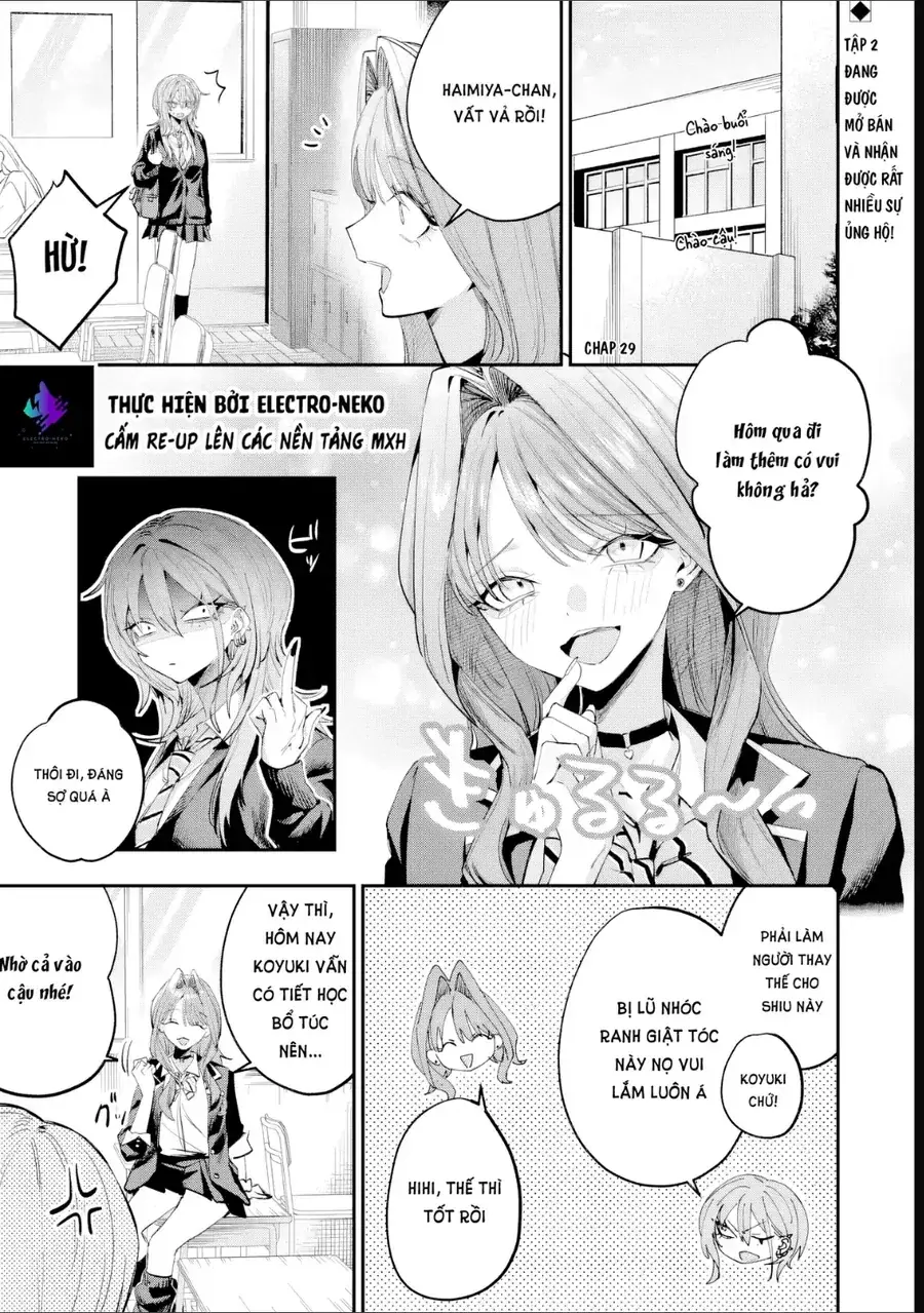 Haimiya-Senpai Wa Kowakute Kawaii Chapter 29.1 - Trang 7