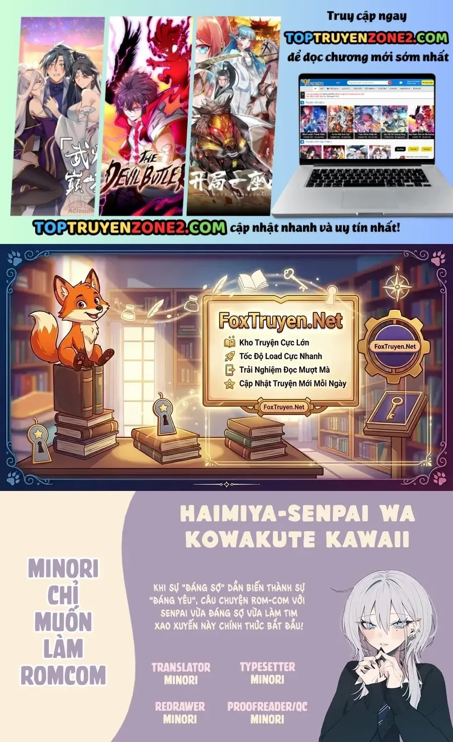 Haimiya-Senpai Wa Kowakute Kawaii Chapter 29.2 - Trang 3