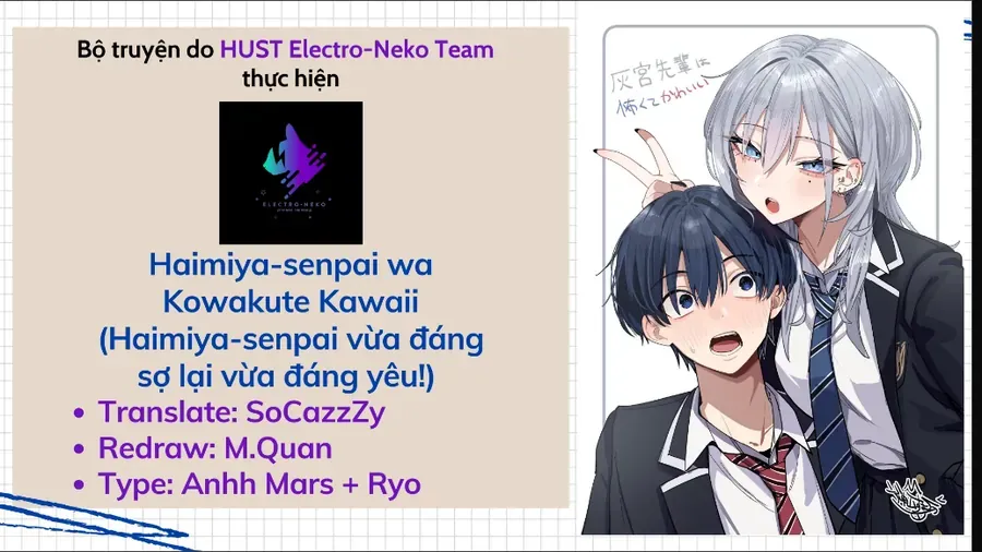 Haimiya-Senpai Wa Kowakute Kawaii Chapter 32 - Trang 3