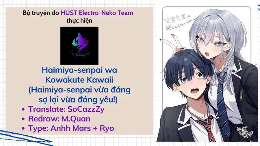 Haimiya-Senpai Wa Kowakute Kawaii Chapter 34 - Trang 3