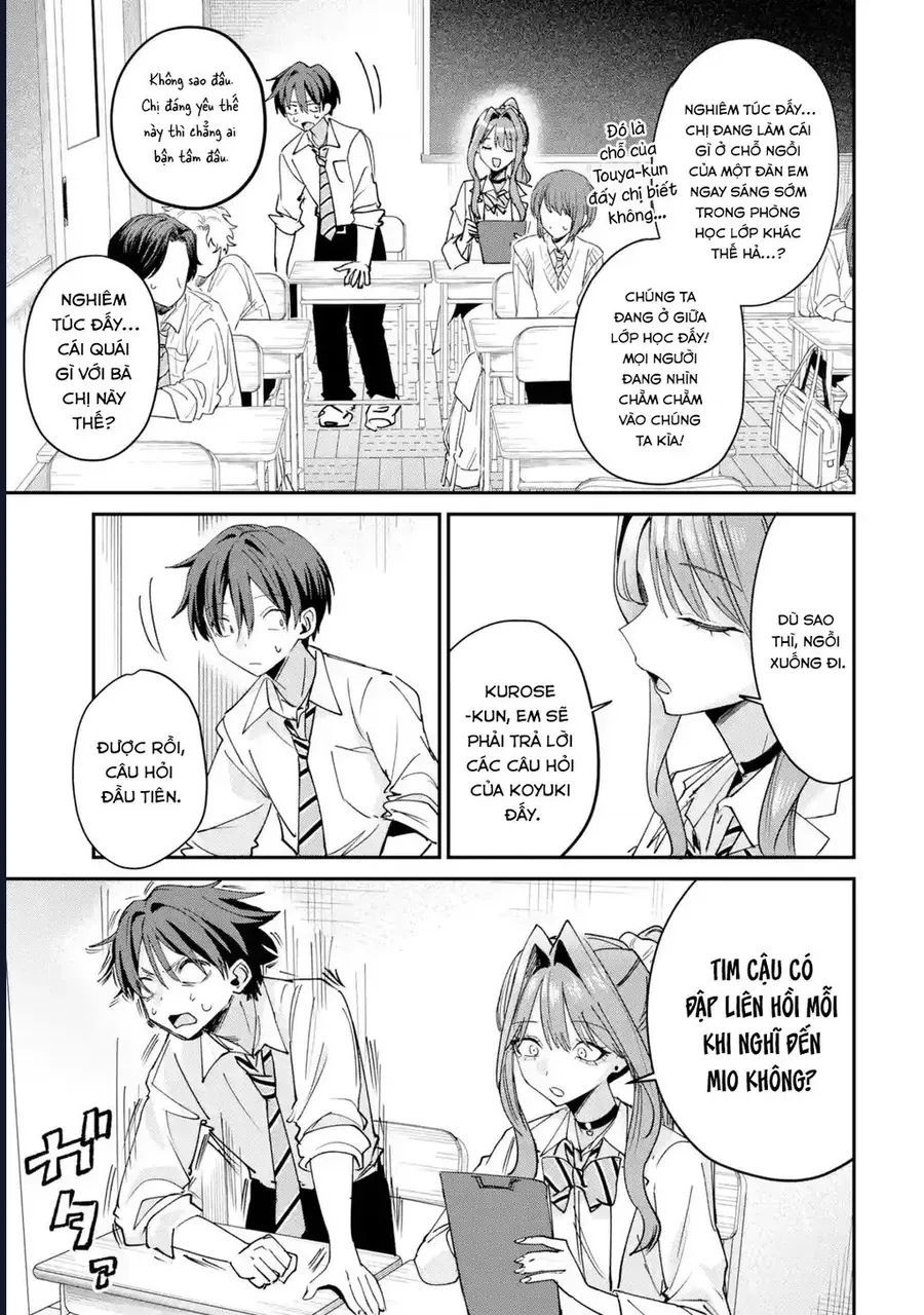 Haimiya-Senpai Wa Kowakute Kawaii Chapter 36 - Trang 8