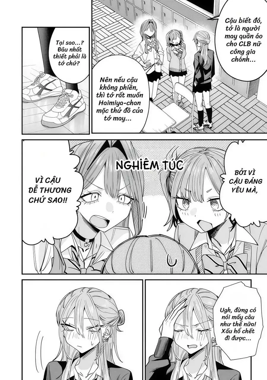 Haimiya-Senpai Wa Kowakute Kawaii Chapter 39.1 - Trang 10