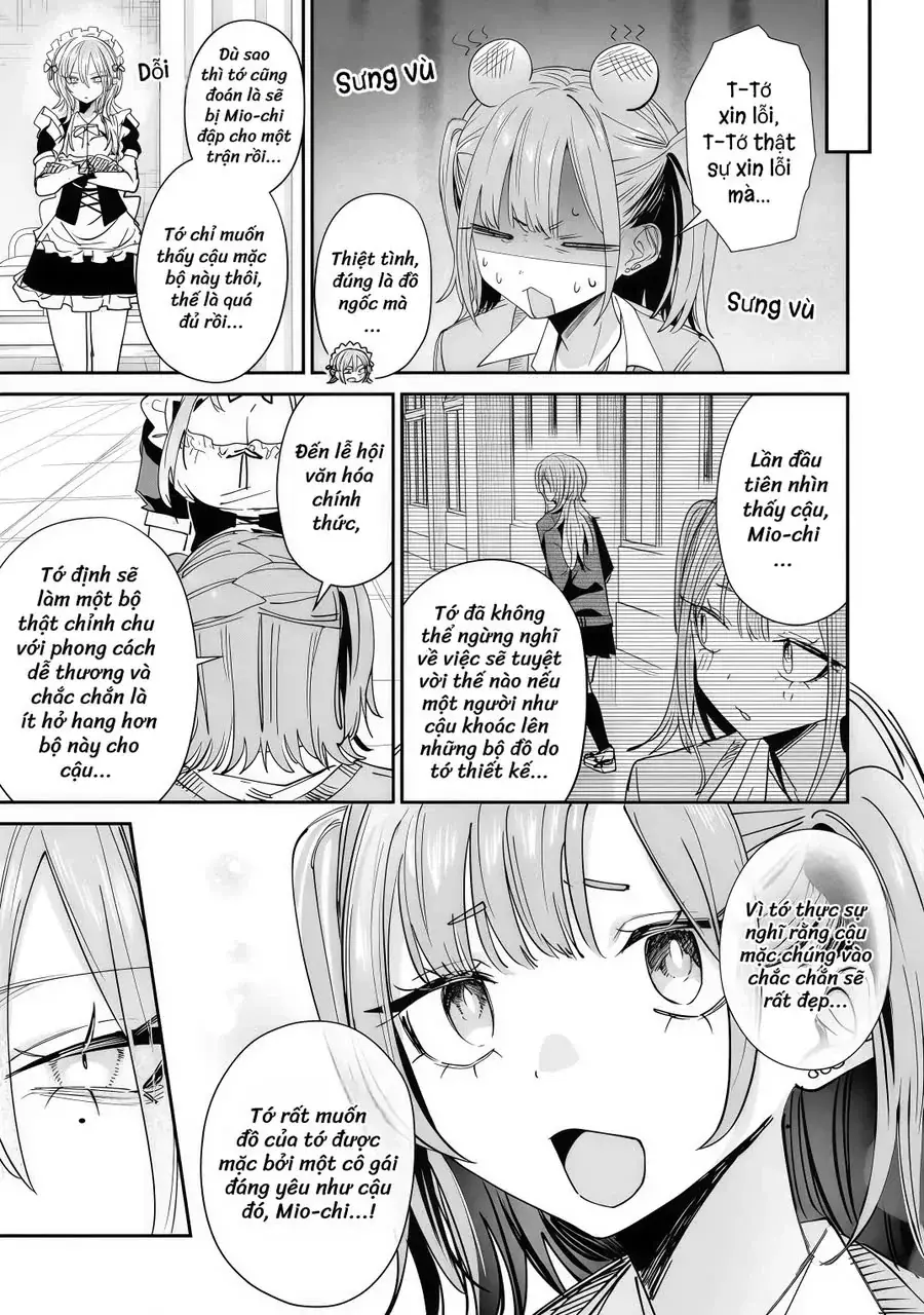 Haimiya-Senpai Wa Kowakute Kawaii Chapter 39.2 - Trang 10