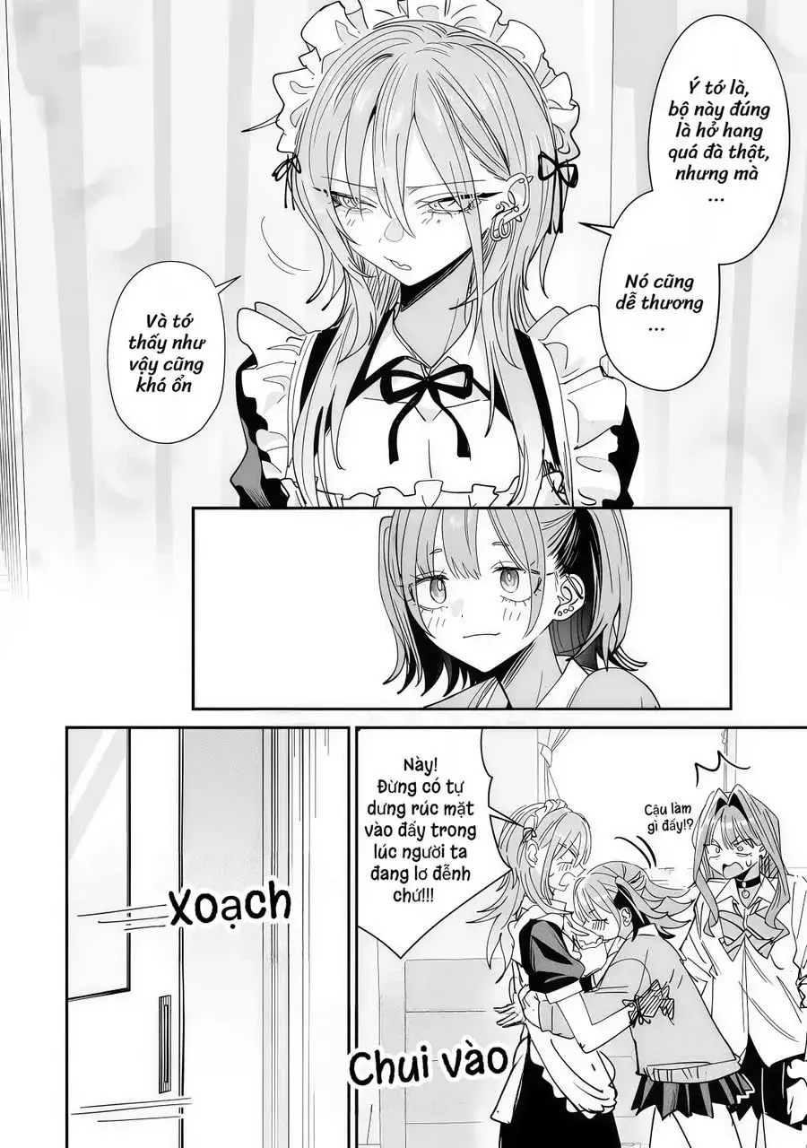 Haimiya-Senpai Wa Kowakute Kawaii Chapter 39.2 - Trang 11