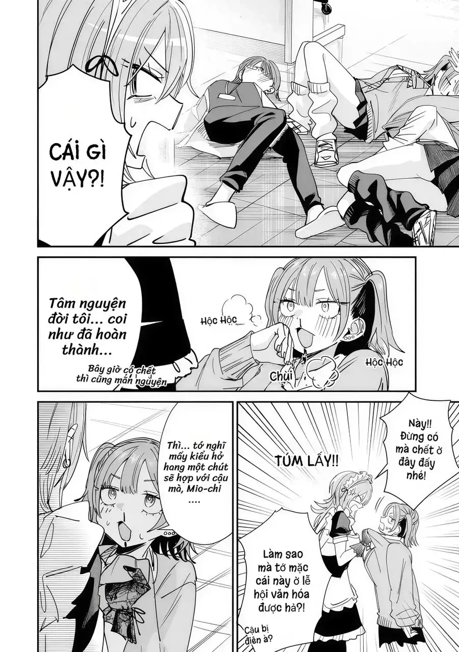Haimiya-Senpai Wa Kowakute Kawaii Chapter 39.2 - Trang 9