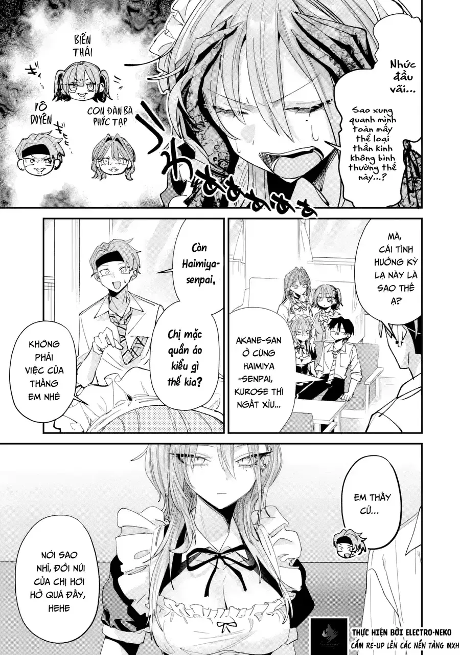 Haimiya-Senpai Wa Kowakute Kawaii Chapter 40 - Trang 9