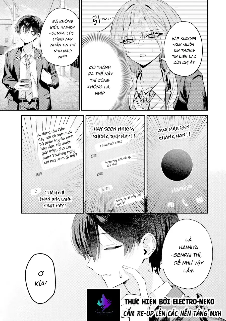 Haimiya-Senpai Wa Kowakute Kawaii Chapter 7 - Trang 8