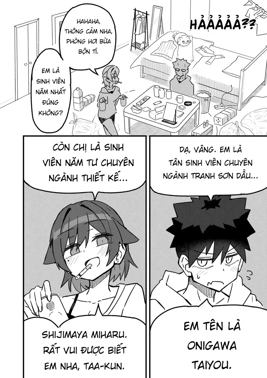 Haitoku Onee-San No Yuuwaku Ni Kimi Wa Kateru Ka? Chapter 1 - Trang 17