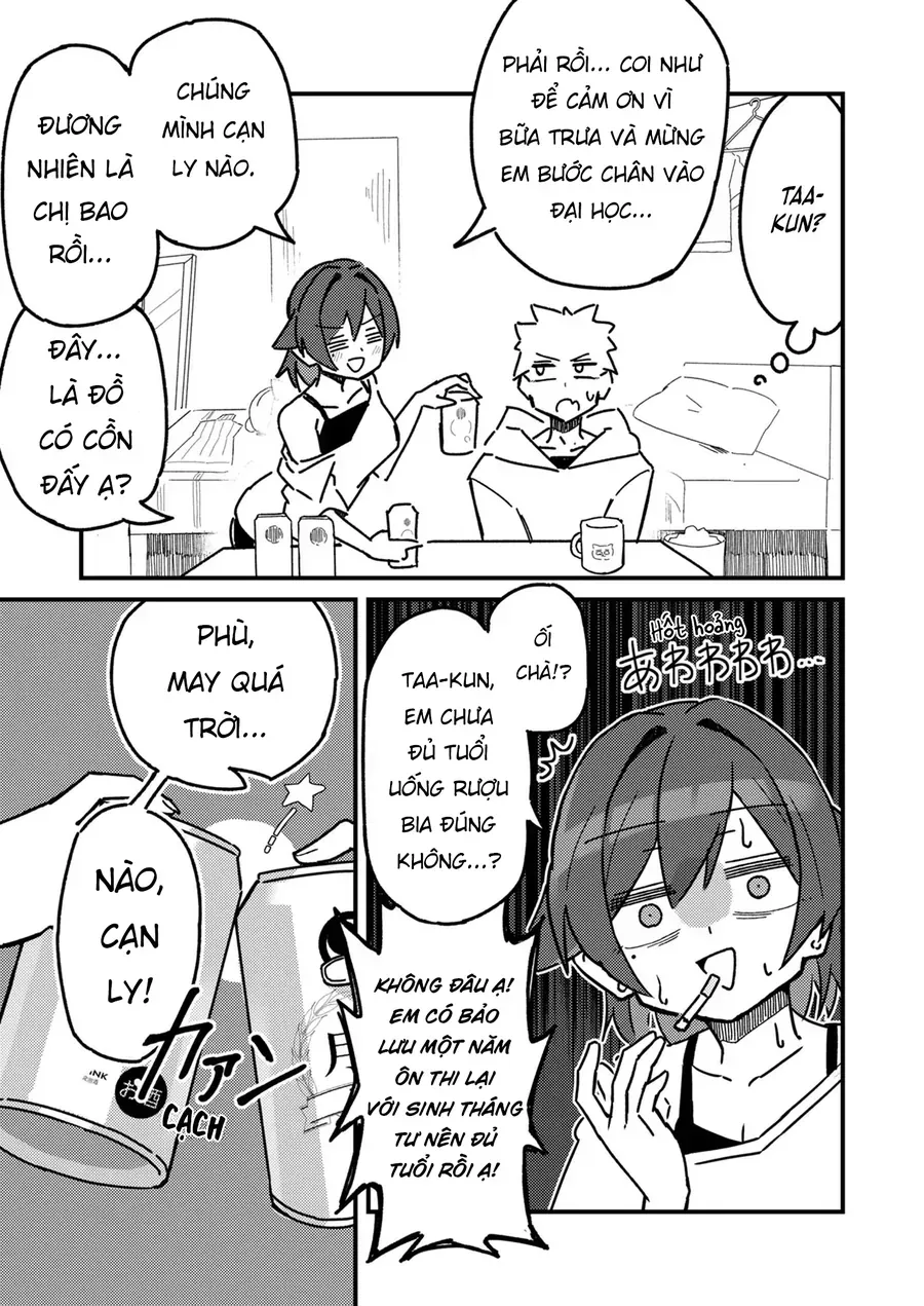 Haitoku Onee-San No Yuuwaku Ni Kimi Wa Kateru Ka? Chapter 1 - Trang 18