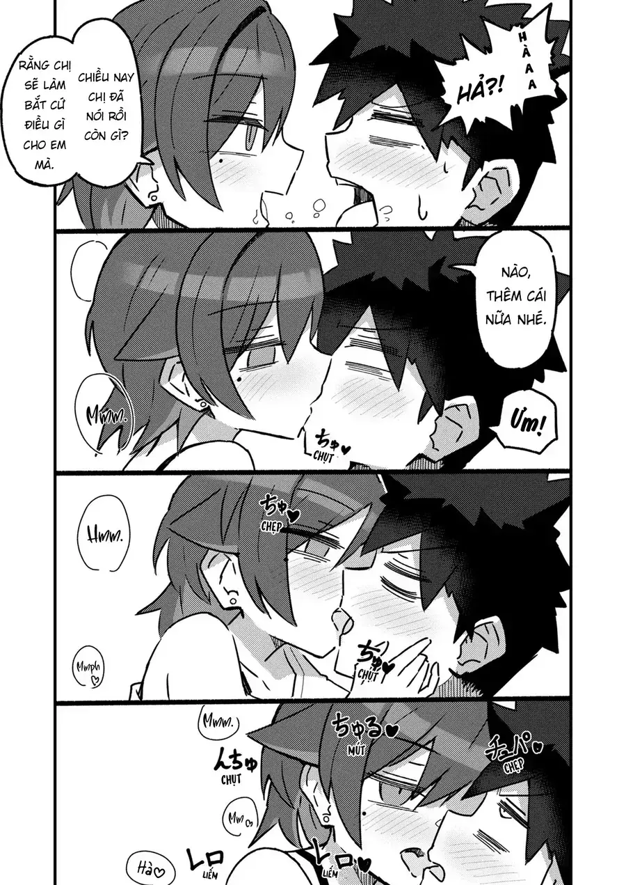 Haitoku Onee-San No Yuuwaku Ni Kimi Wa Kateru Ka? Chapter 1 - Trang 22