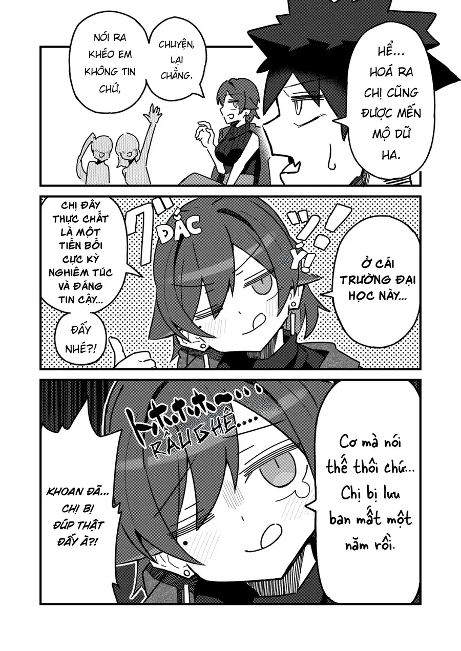 Haitoku Onee-San No Yuuwaku Ni Kimi Wa Kateru Ka? Chapter 3 - Trang 6