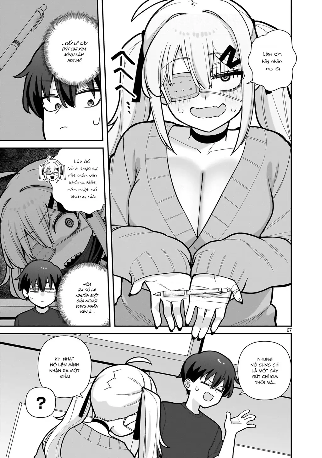 Hakanagi Kasumi, cô nàng sẽ lập tức XX nếu không có tôi ở bên Chapter 1 - Trang 28