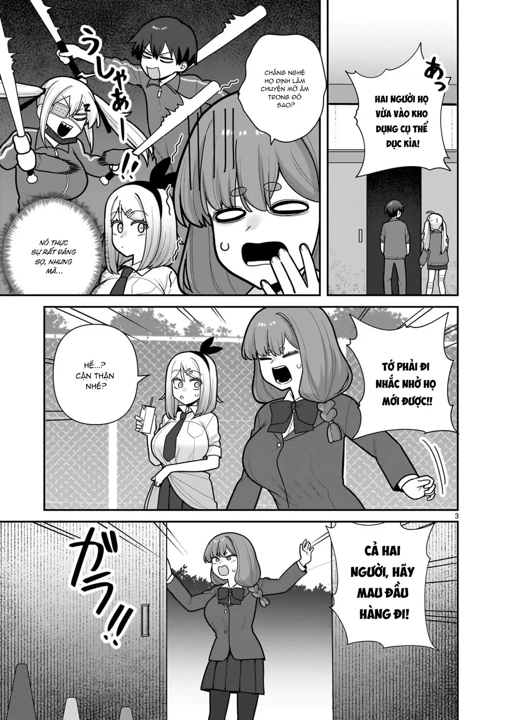 Hakanagi Kasumi, cô nàng sẽ lập tức XX nếu không có tôi ở bên Chapter 10 - Trang 4