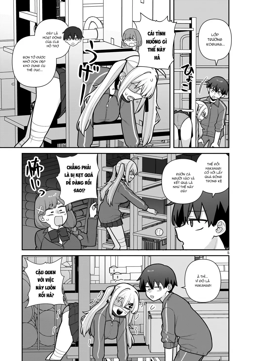 Hakanagi Kasumi, cô nàng sẽ lập tức XX nếu không có tôi ở bên Chapter 10 - Trang 6