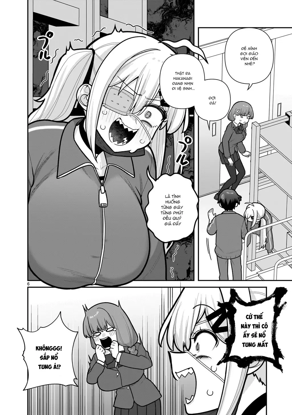 Hakanagi Kasumi, cô nàng sẽ lập tức XX nếu không có tôi ở bên Chapter 10 - Trang 7
