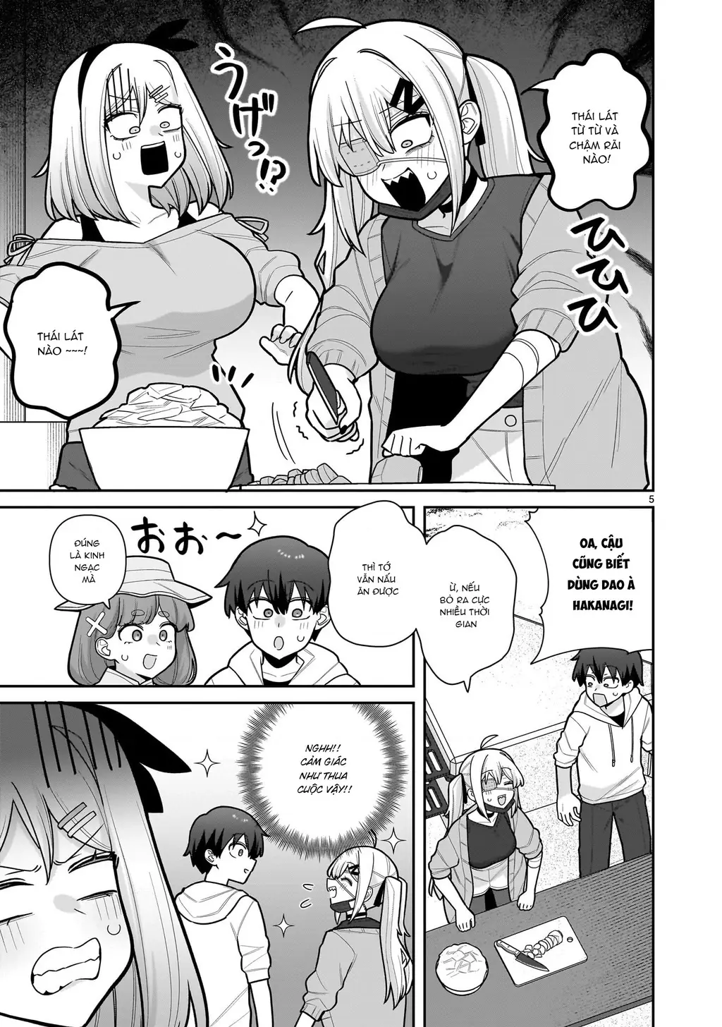 Hakanagi Kasumi, cô nàng sẽ lập tức XX nếu không có tôi ở bên Chapter 12 - Trang 6