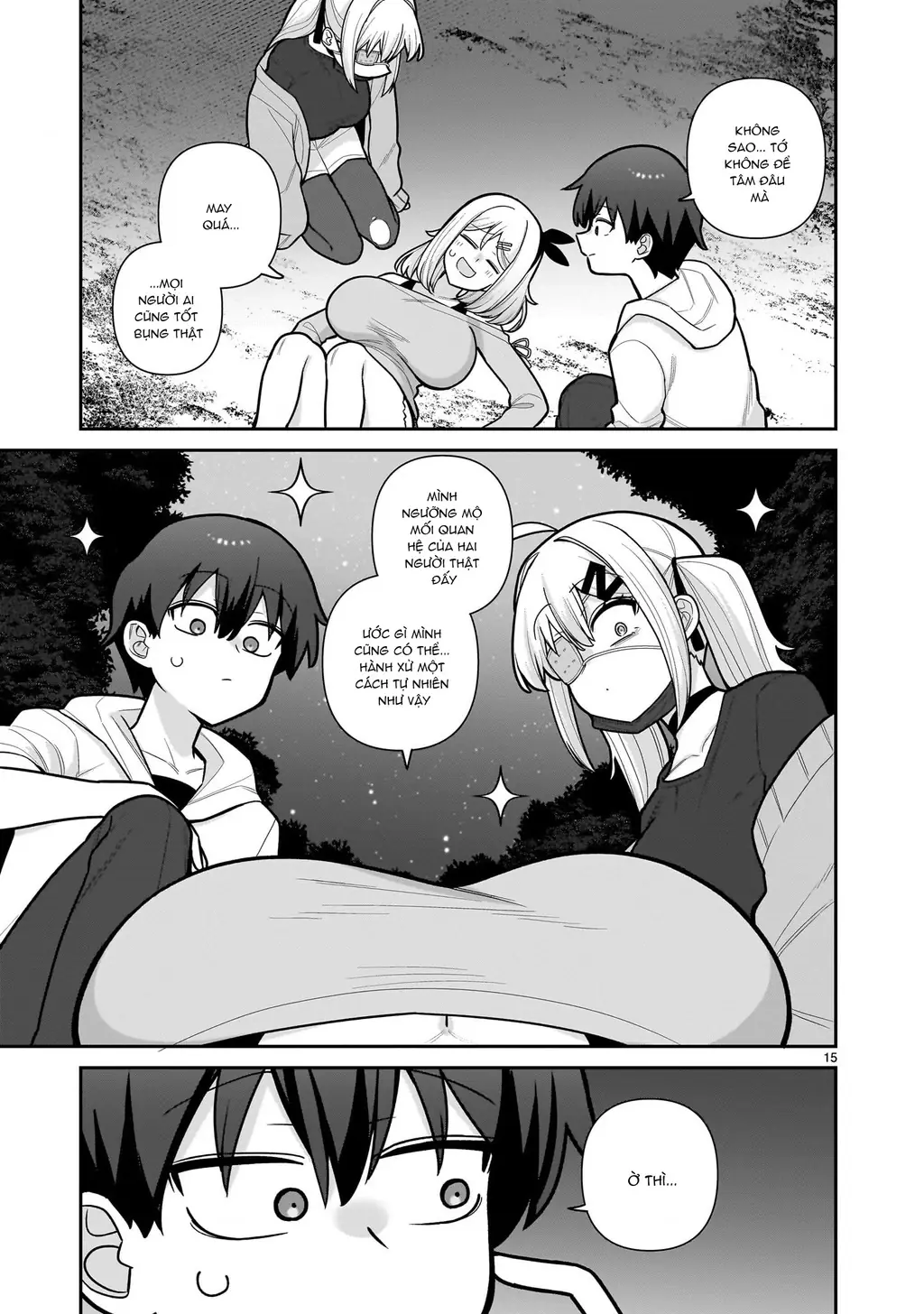 Hakanagi Kasumi, cô nàng sẽ lập tức XX nếu không có tôi ở bên Chapter 13 - Trang 16