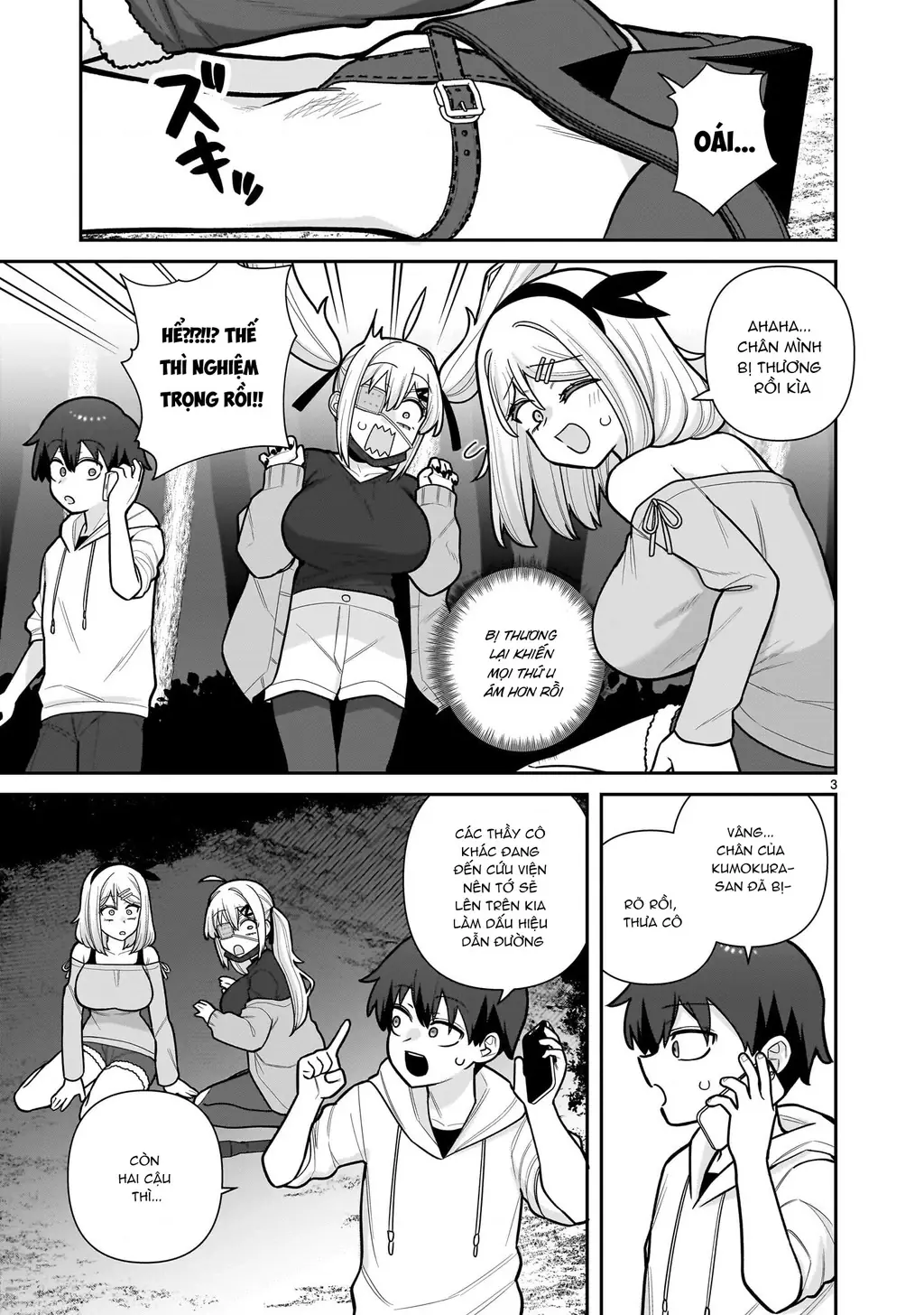 Hakanagi Kasumi, cô nàng sẽ lập tức XX nếu không có tôi ở bên Chapter 13 - Trang 4