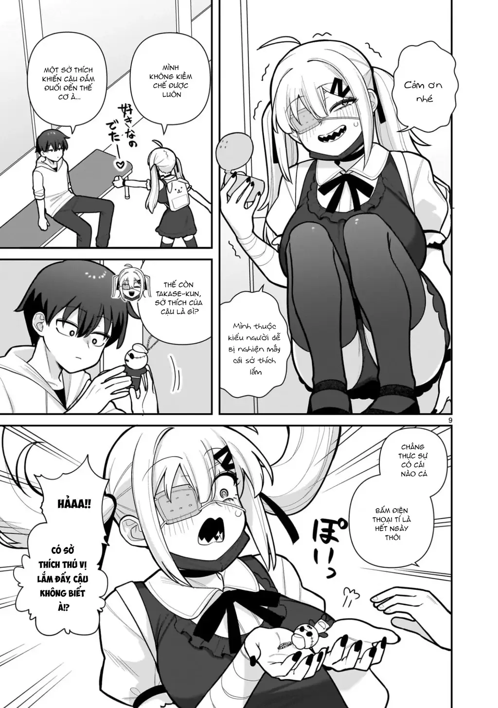 Hakanagi Kasumi, cô nàng sẽ lập tức XX nếu không có tôi ở bên Chapter 3 - Trang 10