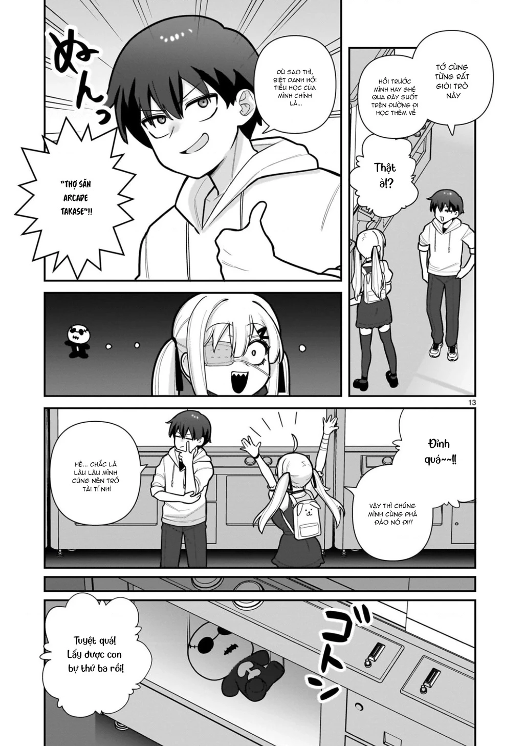 Hakanagi Kasumi, cô nàng sẽ lập tức XX nếu không có tôi ở bên Chapter 3 - Trang 14