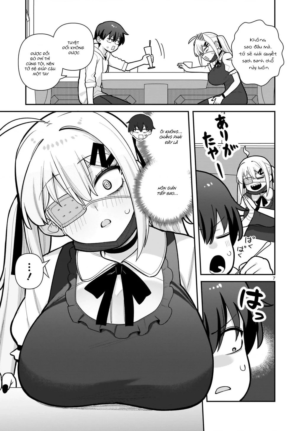 Hakanagi Kasumi, cô nàng sẽ lập tức XX nếu không có tôi ở bên Chapter 3 - Trang 8