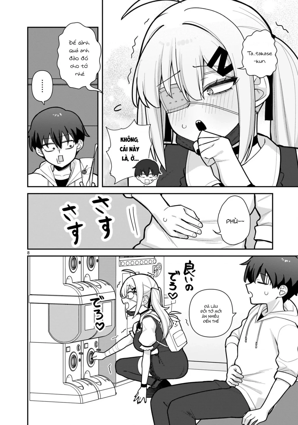 Hakanagi Kasumi, cô nàng sẽ lập tức XX nếu không có tôi ở bên Chapter 3 - Trang 9