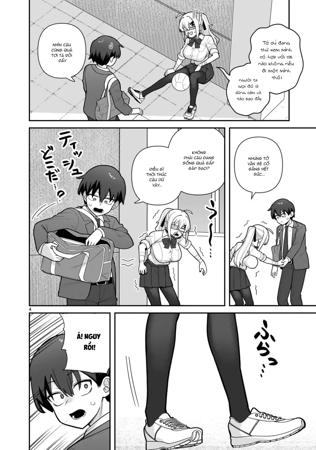 Hakanagi Kasumi, cô nàng sẽ lập tức XX nếu không có tôi ở bên Chapter 4 - Trang 5