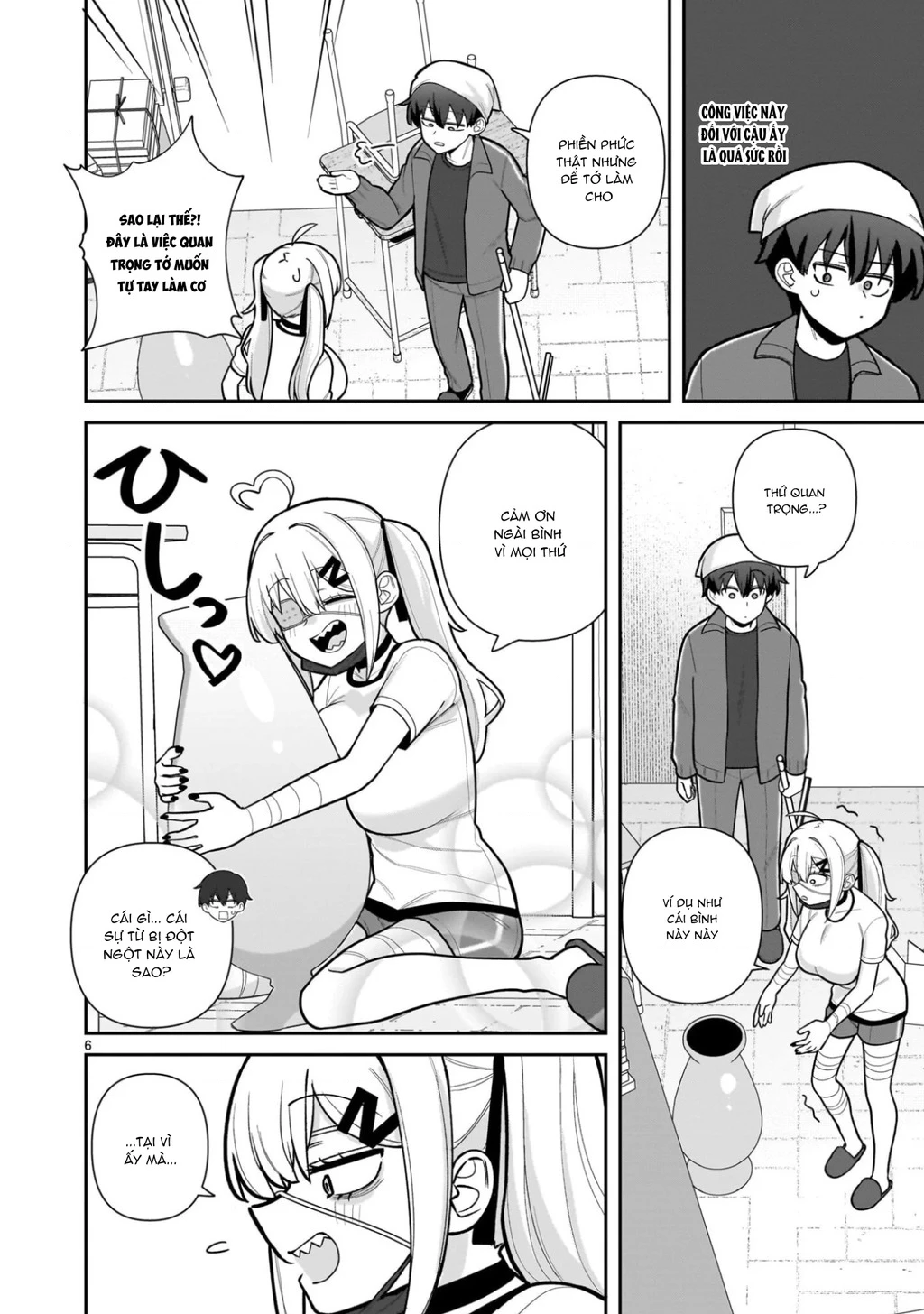 Hakanagi Kasumi, cô nàng sẽ lập tức XX nếu không có tôi ở bên Chapter 5 - Trang 7