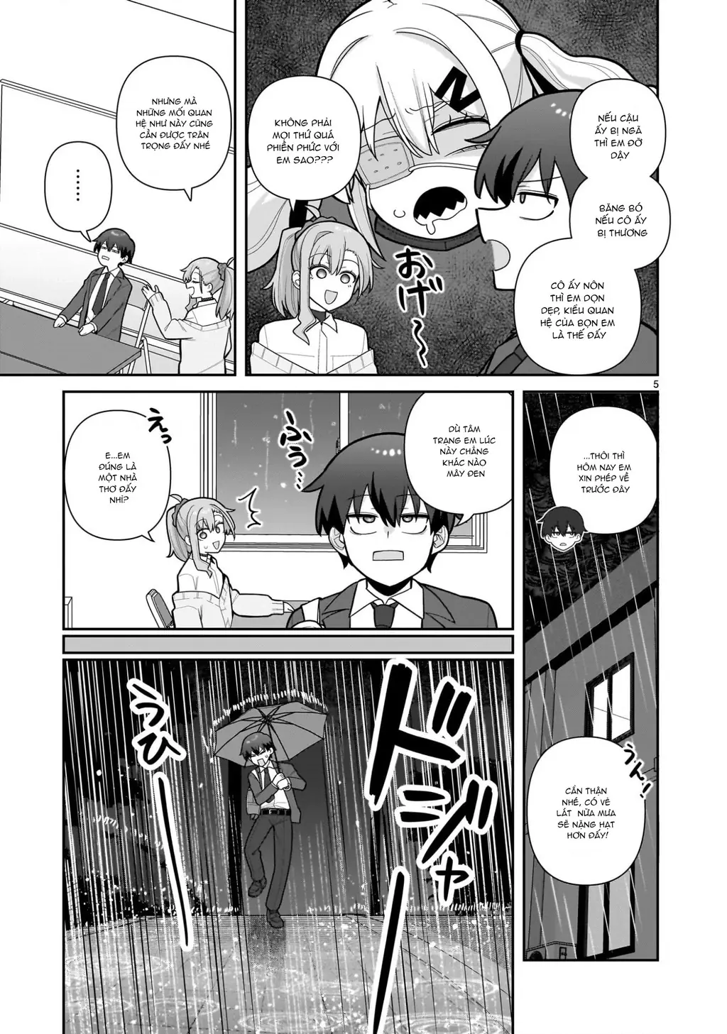 Hakanagi Kasumi, cô nàng sẽ lập tức XX nếu không có tôi ở bên Chapter 6 - Trang 6