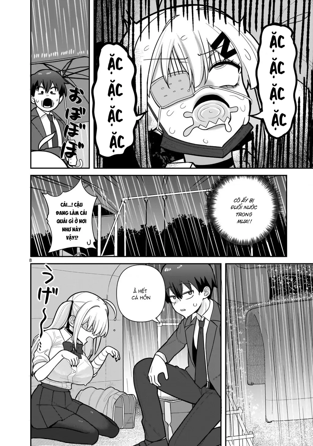Hakanagi Kasumi, cô nàng sẽ lập tức XX nếu không có tôi ở bên Chapter 6 - Trang 9