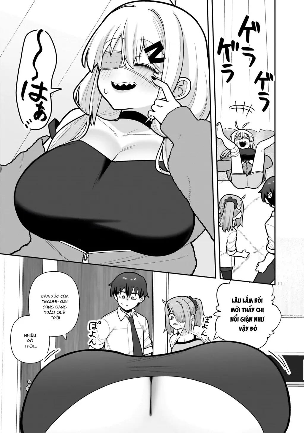 Hakanagi Kasumi, cô nàng sẽ lập tức XX nếu không có tôi ở bên Chapter 8 - Trang 12